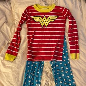 Hanna Andersson Wonder Woman long John’s.